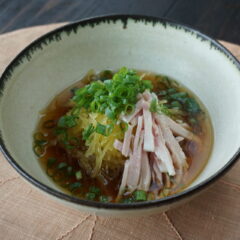 そうめんカボチャの素麺風