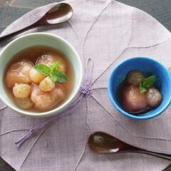 葡萄とイチジクのコンポート