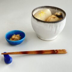 まる大根と餅巾着