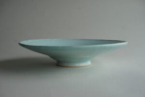 月日釉浅鉢