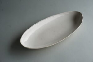 白釉オーパル皿