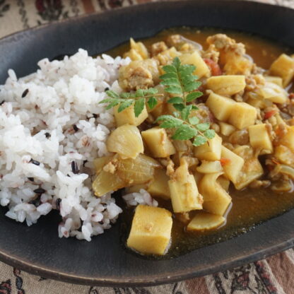 筍と新玉ねぎのカレー