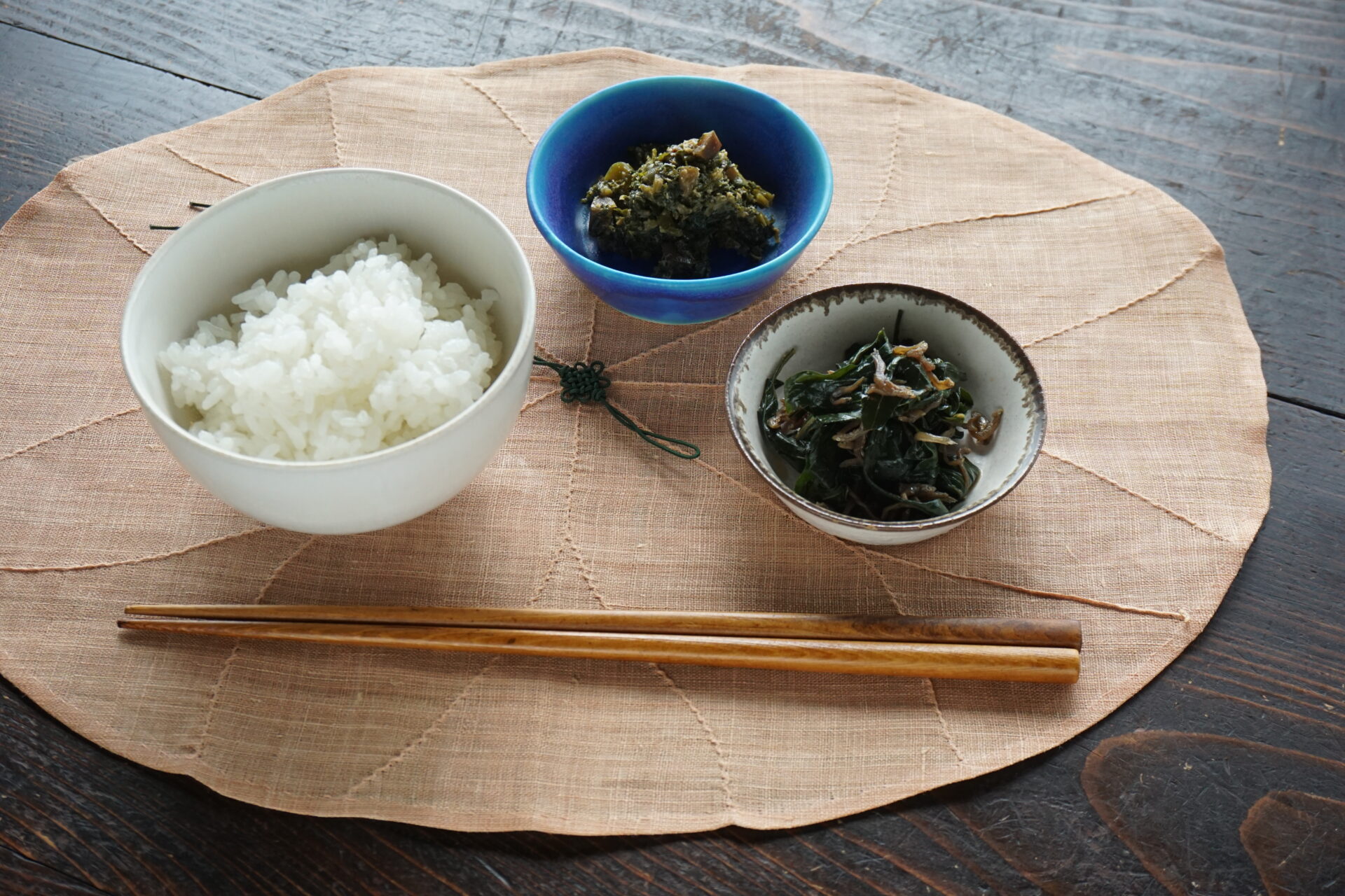 ご飯とごはんの共